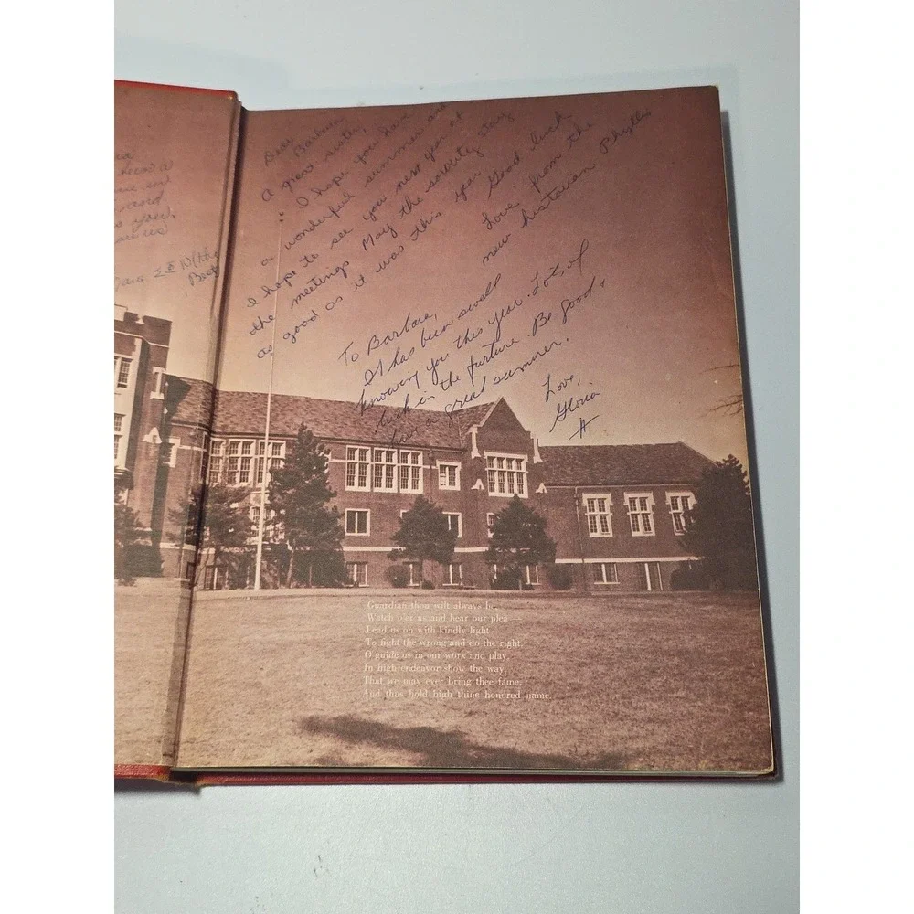 VINTAGE 1955 ROOSEVELT HIGH SCHOOL YEARBOOK L'ENVOI YONKERS‎ NEW YORK HARDBACK